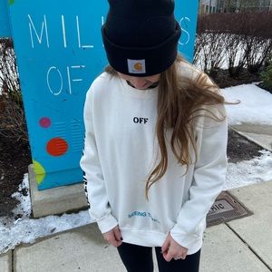 Off White Seeing Things Crewneck